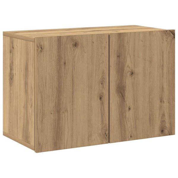 vidaXL TV Cabinet Wall-mounted Artisian Oak 60x30x41 cm