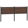 vidaXL Replace Headboard Brown Oak 160 cm Engineered Wood and Steel