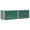 vidaXL Raised Bed | Green | Galvanised steel | 160x40x45 cm | Durable