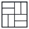 vidaXL Pavement Moulds 2 pcs 40x40x4 cm Plastic