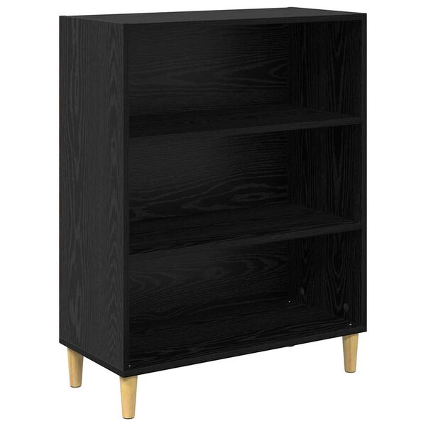 vidaXL Sideboard Black Oak 69.5 x 32.5 x 90 cm Engineered wood