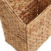 vidaXL Hanging Basket Natural 30 x 17.5 x 49.5 cm Water hyacinth