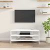 vidaXL Corner TV Cabinet White 102x40.5x45cm Engineered Wood