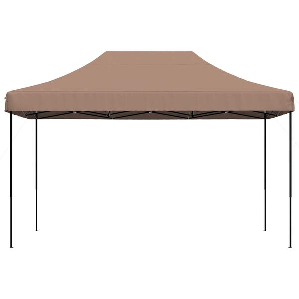 vidaXL Party Tent Folding Brown 292 x 440 x 315 cm Oxford Fabric