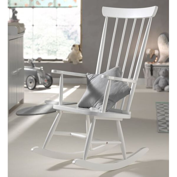 Vipack Rocking Chair Rocky Wood White