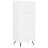 vidaXL Highboard White 34.5x32.5x180 cm Engineered Wood