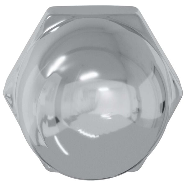 vidaXL Nut 9574 pcs Silver M6 x 10 mm Iron