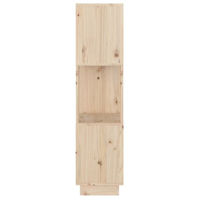 vidaXL Book Cabinet/Room Divider 51x25x101 cm Solid Wood Pine