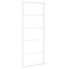 vidaXL Towel Rack White 45x10x115 cm Steel