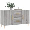 vidaXL Sideboard Grey Sonoma 100x36x60 cm Engineered Wood