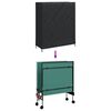 vidaXL Pingpong Table Cover Plain Black 165 x 70 x 185 cm Fabric