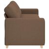 vidaXL Sofa Brown 221 x 80 x 80 cm Fabric