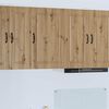 vidaXL Kitchen Cabinet with Storage Kalmar Artisan Oak 80 x 31 x 80 cm