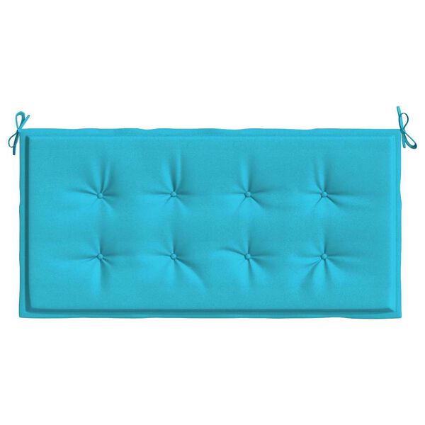 vidaXL Garden Bench Cushion Turquoise 100 x 50 x 4 cm Oxford fabric