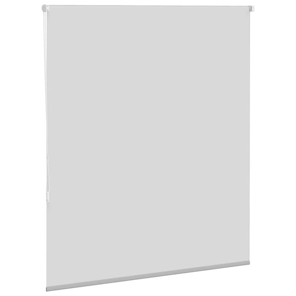 vidaXL Roller Blind Blackout Light Grey 140x175 cm Fabric Width 136.6 cm Polyester