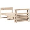 vidaXL Bed Frame without Mattress 75x190 cm Small Single Solid Wood Pine