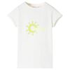 Kids' T-shirt Ecru 116