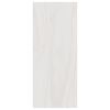 vidaXL Book Cabinet White 40x30x71.5 cm Solid Pinewood