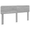 vidaXL Storage Bed Grey Sonoma 200 x 200 cm Engineered Wood