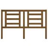 vidaXL Bed Headboard Honey Brown 156x4x100 cm Solid Pine Wood