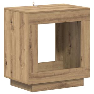 vidaXL Side Table Artisan Oak 60 x 40 x 65 cm Engineered Wood