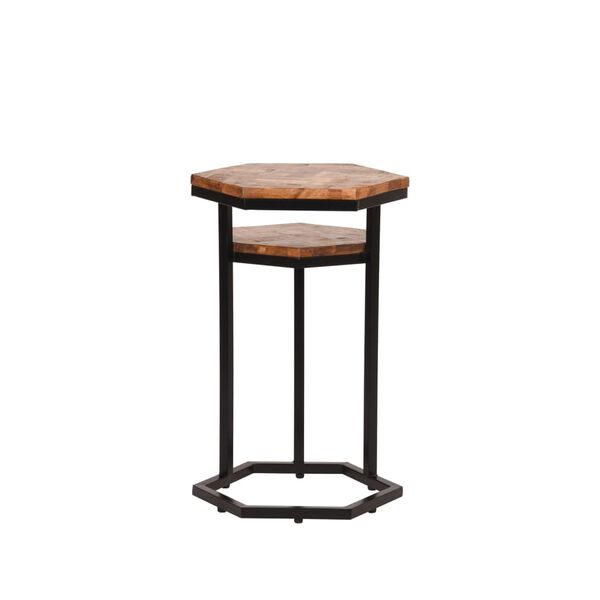 LABEL51 Laptop Table Multi 35x53x63 cm Rough Herringbone