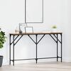 vidaXL Console Table Old Wood 140 x 23 x 75 cm