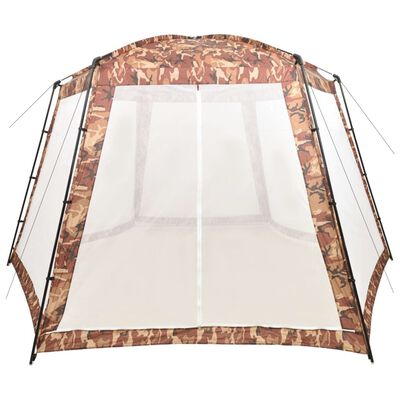 vidaXL Pool Tent Fabric 500x433x250 cm Camouflage