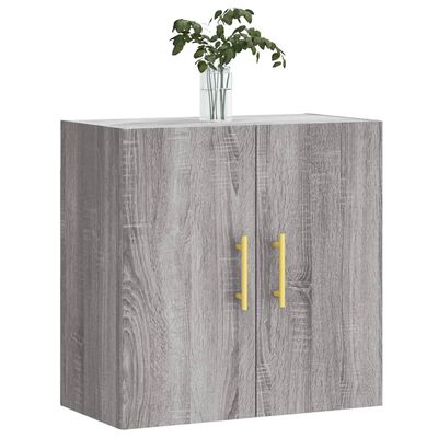 vidaXL Wall Cabinet Grey Sonoma 60x31x60 cm Engineered Wood