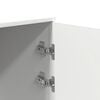 vidaXL Storage Cabinet White 40x45x103.5 cm Engineered Wood