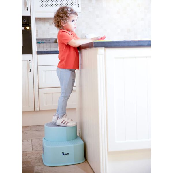 Bo Jungle Step Up Stool Blue