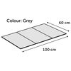 FLAMINGO Cooling Pad Fresk Drop XL 100x60 cm Grey