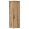 vidaXL Plant Stand 2pcs Artisan Oak 17x17x60 cm Engineered Wood