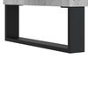 vidaXL Highboard Concrete Grey 34.5x32.5x180 cm Engineered Wood