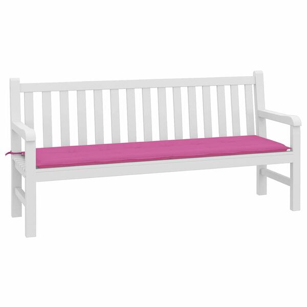 vidaXL Garden Bench Cushion Pink 180 x 50 x 4 cm Oxford fabric