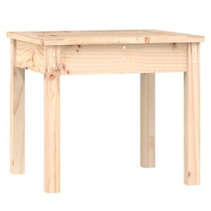 vidaXL Garden Bench | Natural pine | Solid pine wood | Compact | Simplistic