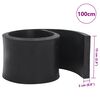 vidaXL Rubber Edge for Snow Plow Black 100x15x2 cm