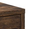 vidaXL Sideboard with Drawers and Doors Smoked Oak 73x31x90 cm