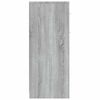vidaXL Bathroom Cabinet Grey Sonoma 60x33x80 cm Engineered Wood