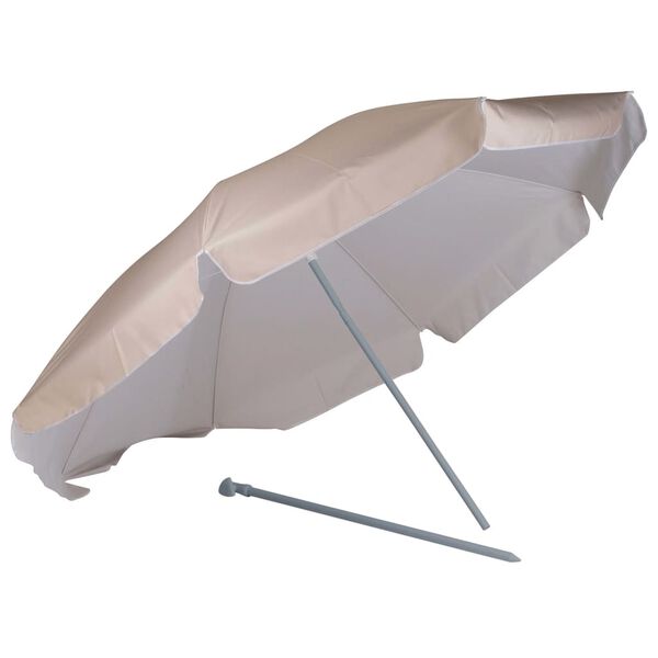 Bo-Camp Garden Parasol 200 cm Sand