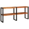 vidaXL Console Table Brown 160 x 33 x 75 cm Solid Acacia Wood
