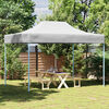 vidaXL Professional Folding Party Tent 280x410x315 cm Steel White