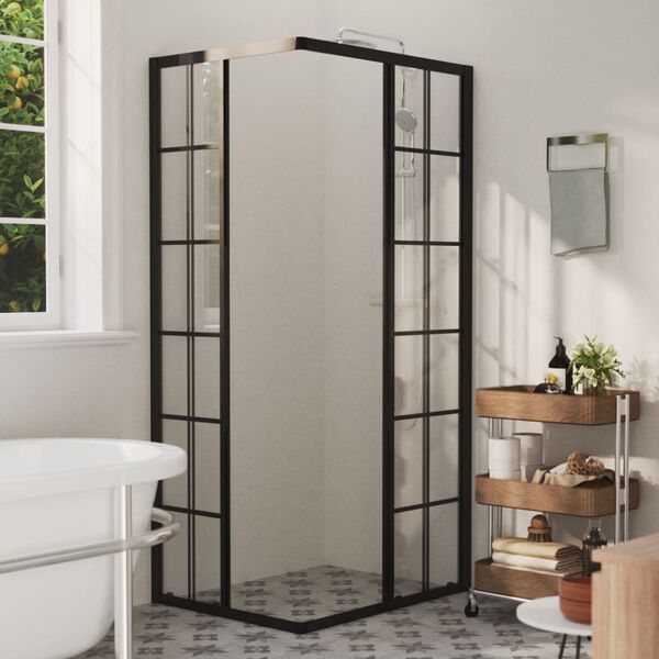 vidaXL Shower Cabin ESG 90x70x180 cm