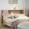 vidaXL Headboard with Storage 120 cm Solid Wood Pine