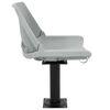 vidaXL Boat Seat with Pedestal 360&deg; Rotatable