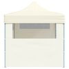 vidaXL Party Tent Folding Cream 291 x 580 x 315 cm Oxford Fabric