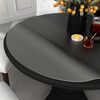 vidaXL Table Protector Matte &Oslash; 100 cm 1.6 mm PVC