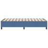 vidaXL Platform Bed Frame Blue 100 x 200 cm Fabric