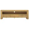 vidaXL TV Cabinet 110x30x35 cm Solid Wood Teak