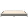 vidaXL Bed Frame without Mattress Dark Grey Super King Fabric